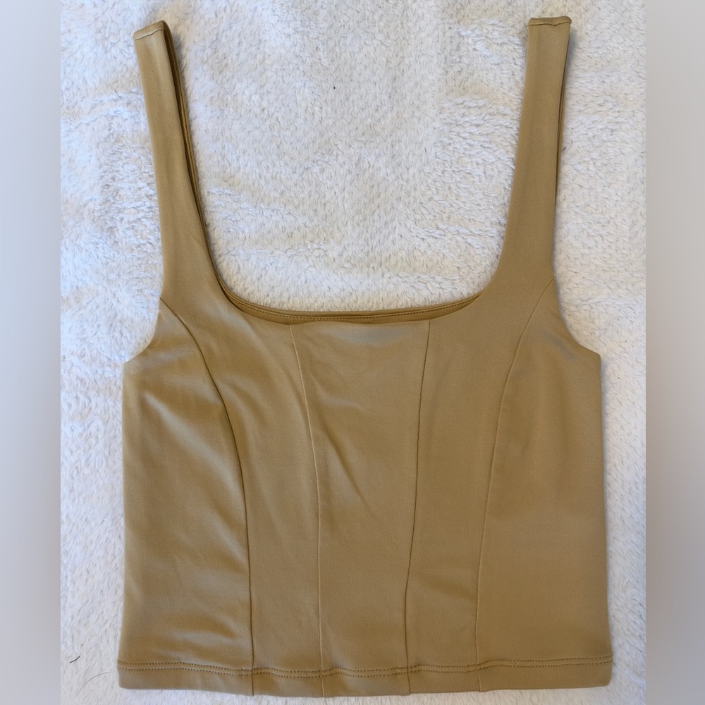 Nude Small Crop-Top